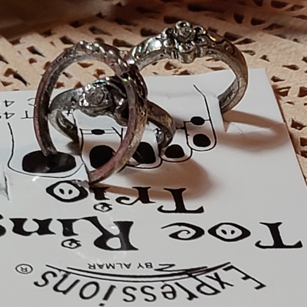 Trio Toe Rings For Sale - Picture 7 of 9
